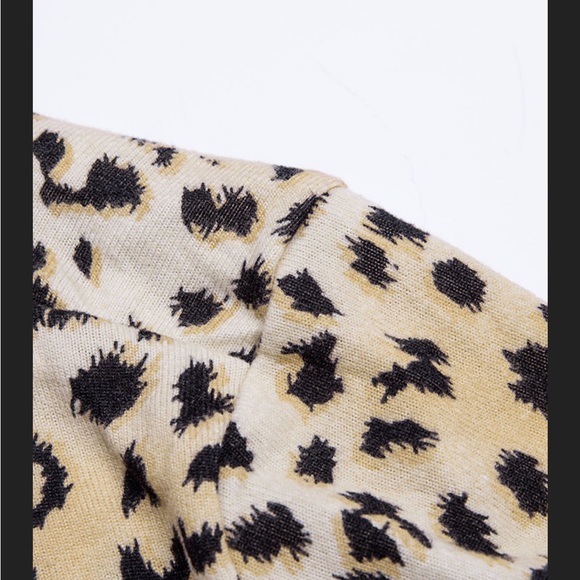 🌟Last 1 ! Leopard Print Open Front Long Cardigan - Picture 4 of 11